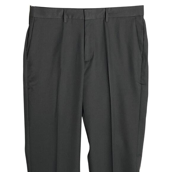 Kenneth Cole Reaction Pants Men's 34x32 Slim Fit Trousers Stretch Charcoal NEW - Picture 3 of 13